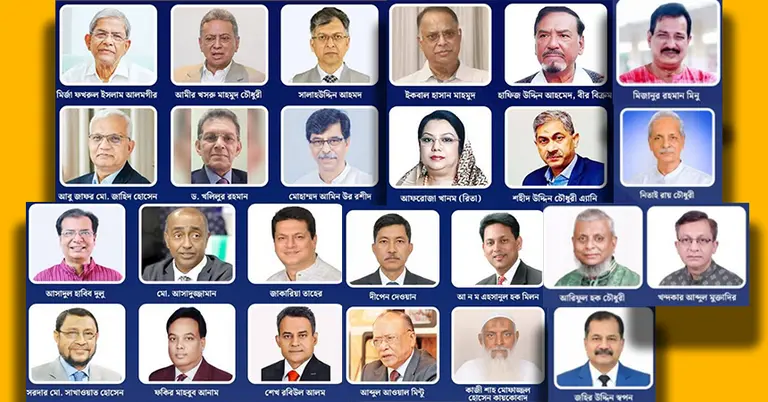 মন্ত্রিসভার পূর্ণাঙ্গ মন্ত্রীরা